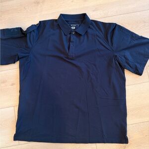 VOTAGOO Men's Dark Blue Polo Shirt 3XL